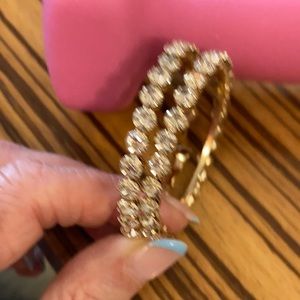 Yellow gold hoops !!!